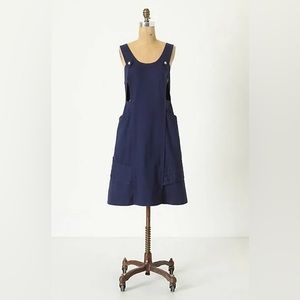 Meadow Rue Anthropologie Navy Blue Romper Size 8